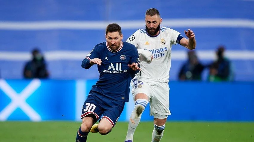 Chân sút người Pháp đã từng góp công lớn loại đội bóng của Messi khỏi vòng 16 đội Champions League. Ảnh: CGI. Chân sút người Pháp đã từng góp công lớn loại đội bóng của Messi khỏi vòng 16 đội Champions League. Ảnh: CGI.