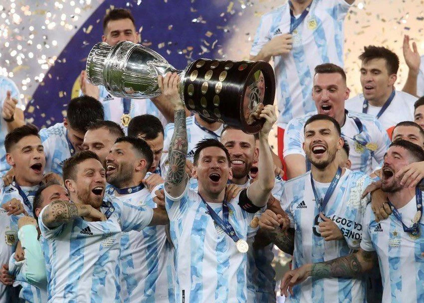 Vô địch Nam Mỹ là chiếc cúp đầu tiên của Messi trong màu áo tuyển quốc gia. Ảnh: CGI. Vô địch Nam Mỹ là chiếc cúp đầu tiên của Messi trong màu áo tuyển quốc gia. Ảnh: CGI.
