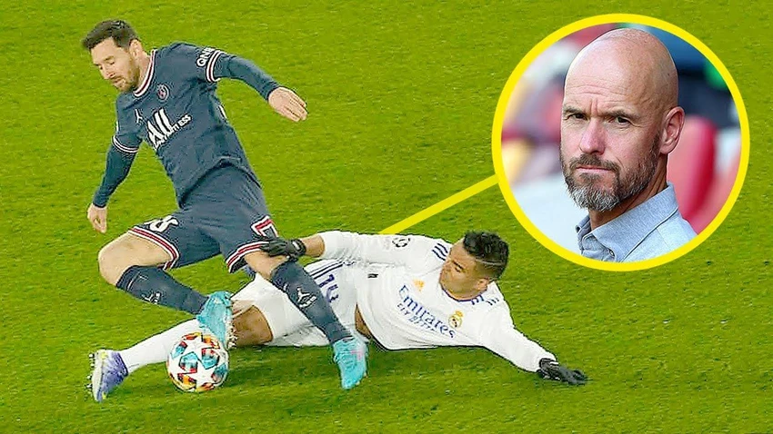 HLV Ten Hag tạm hài lòng với phương án Casemiro thay thế De Jong. Ảnh: CGI. HLV Ten Hag tạm hài lòng với phương án Casemiro thay thế De Jong. Ảnh: CGI.