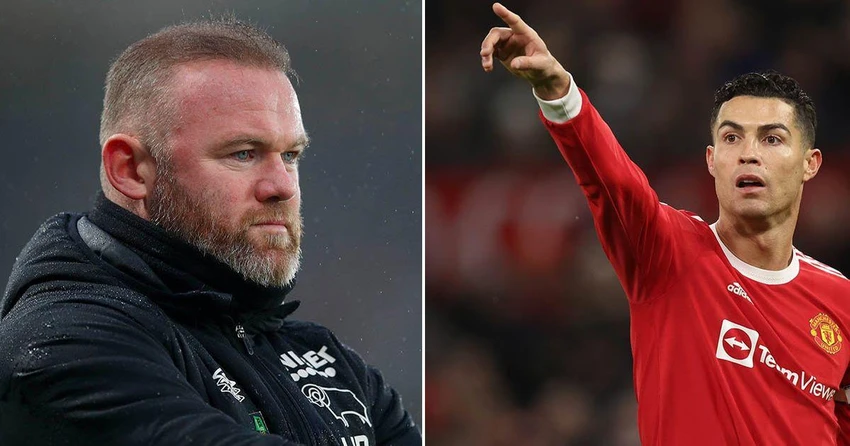 Rooney nhắn nhủ HLV Ten Hag không cần đưa Ronaldo vào đội hình đá với Liverpool. Ảnh: CGI. Rooney nhắn nhủ HLV Ten Hag không cần đưa Ronaldo vào đội hình đá với Liverpool. Ảnh: CGI.