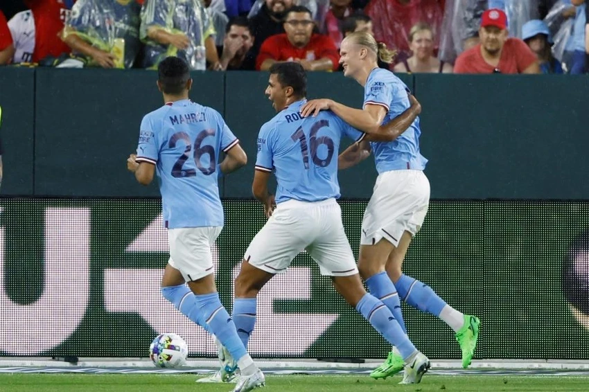 Tân binh Haaland và đồng đội Manchester City có nhiều khả năng vô địch châu Âu lần đầu tiên trong lịch sử. Ảnh: CGI. Tân binh Haaland và đồng đội Manchester City có nhiều khả năng vô địch châu Âu lần đầu tiên trong lịch sử. Ảnh: CGI.