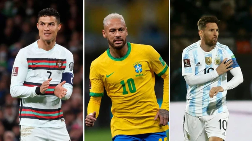 Neymar là thủ lĩnh của đội tuyển Brazil và rất mong muốn đá chung với Ronaldo, sau một thời gian dài cùng đội với Messi. Ảnh: CGI.