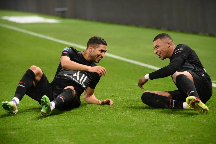 Mbappe và Achraf Hakimi là bạn thân của nhau ở Paris. Ảnh: CGI. Mbappe và Achraf Hakimi là bạn thân của nhau ở Paris. Ảnh: CGI.