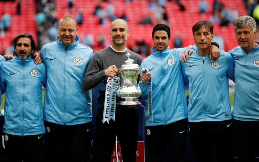 HLV Pep Guardiola cùng các học trò kiếm tiền nhiều nhất ở giải Ngoại hạng Anh. Ảnh: CGI. HLV Pep Guardiola cùng các học trò kiếm tiền nhiều nhất ở giải Ngoại hạng Anh. Ảnh: CGI.