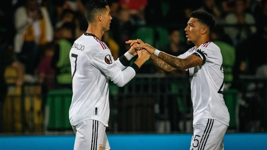 Sancho đang lấy lại phong độ với bàn thắng ở Europa League để nuôi hy vọng trở lại đội tuyển Anh tham dự World Cup 2022 vào cuối năm nay. Ảnh: CGI. Sancho đang lấy lại phong độ với bàn thắng ở Europa League để nuôi hy vọng trở lại đội tuyển Anh tham dự World Cup 2022 vào cuối năm nay. Ảnh: CGI.