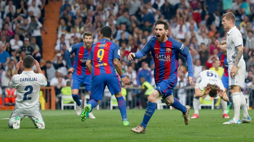 Messi từng là "hung thần" của Real Madrid trong những cuộc chạm trán một mất một còn. Ảnh: CGI. Messi từng là "hung thần" của Real Madrid trong những cuộc chạm trán một mất một còn. Ảnh: CGI.