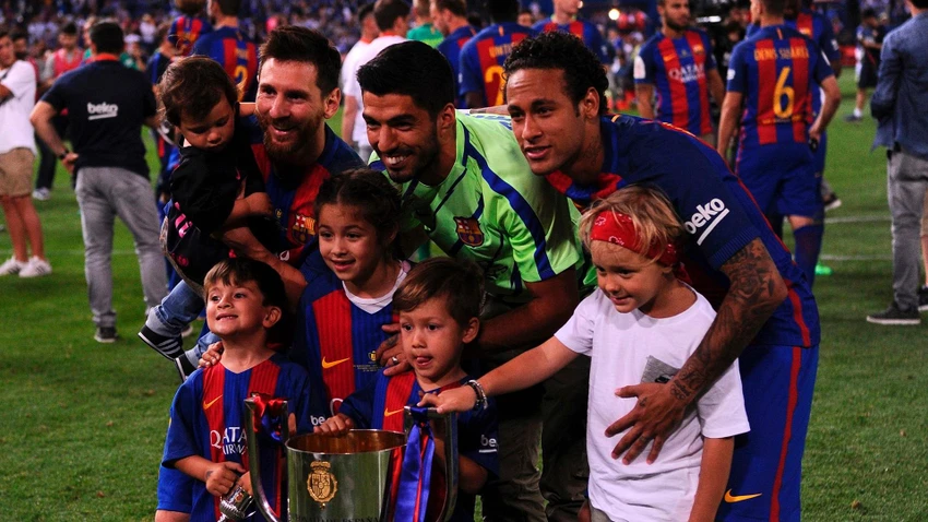 Bộ ba Messi - Suarez - Neymar một thời làm mưa làm gió ở Tây Ban Nha. Ảnh: CGI.