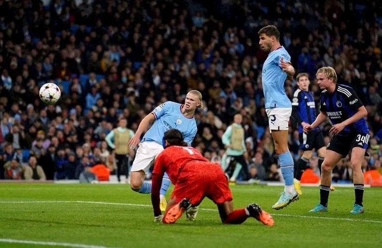 Haaland đã ghi 19 bàn thắng chỉ sau 12 trận chơi cho Man City từ đầu mùa bóng này. Ảnh: CGI. Haaland đã ghi 19 bàn thắng chỉ sau 12 trận chơi cho Man City từ đầu mùa bóng này. Ảnh: CGI.
