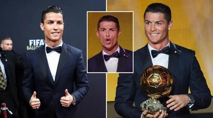 Tiền đạo người Bồ Đào Nha đã giành 5 Quả bóng vàng, chỉ kém Messi 2 quả. Ảnh: GETTY.