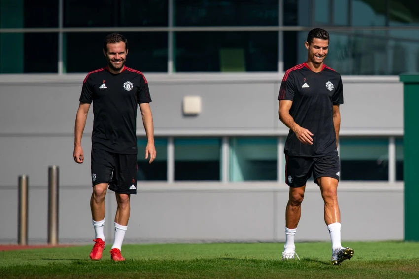 Tiền đạo người Bồ Đào Nha đã trở lại sân tập của đội một Manchester United. Ảnh: GETTY. Tiền đạo người Bồ Đào Nha đã trở lại sân tập của đội một Manchester United. Ảnh: GETTY.