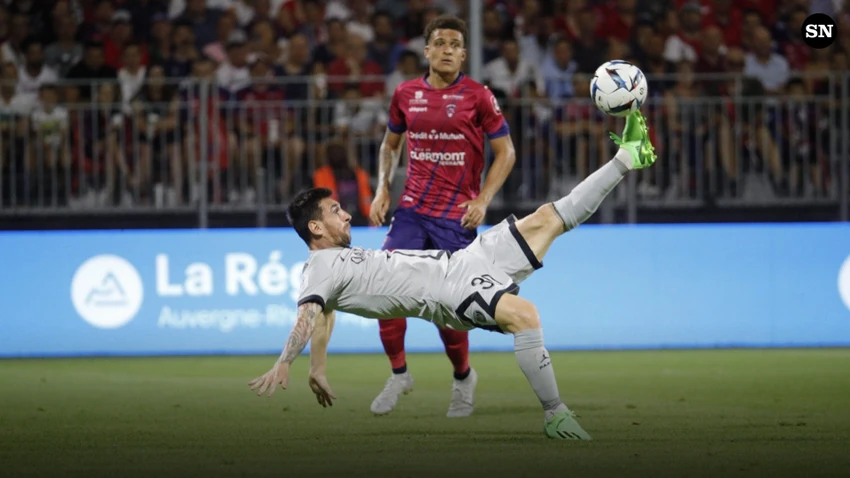 Messi đang có một mùa giải đầy hưng phấn cho PSG. Ảnh: GETTY.