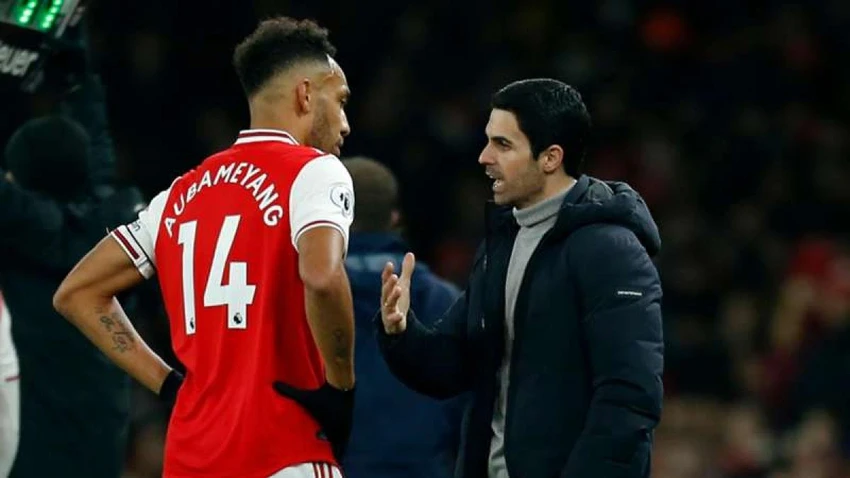 Chân sút bị ruồng bỏ Aubameyang đang khoác áo Chelsea tuyên bố chặn đứng hy vọng vô địch của thầy cũ Arteta và đồng đội. Ảnh: GETTY. Chân sút bị ruồng bỏ Aubameyang đang khoác áo Chelsea tuyên bố chặn đứng hy vọng vô địch của thầy cũ Arteta và đồng đội. Ảnh: GETTY.