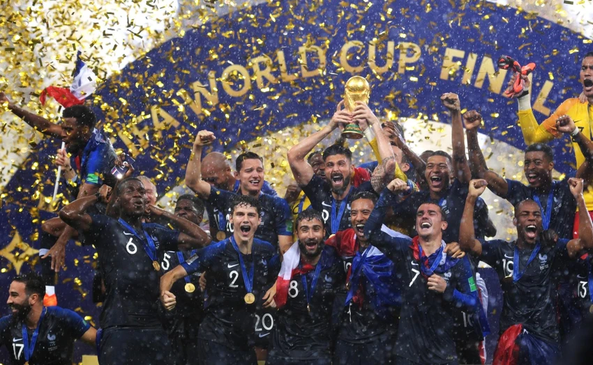 Đội tuyển Pháp rất mạnh mẽ tại kỳ World Cup 2022. Ảnh: GETTY world cup 2018