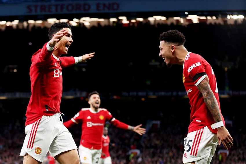 Ronaldo và Sancho sẽ không ra sân cho MU khi làm khách Fulham vì những vấn đề riêng của mình. Ảnh: GETTY. Ronaldo world cup