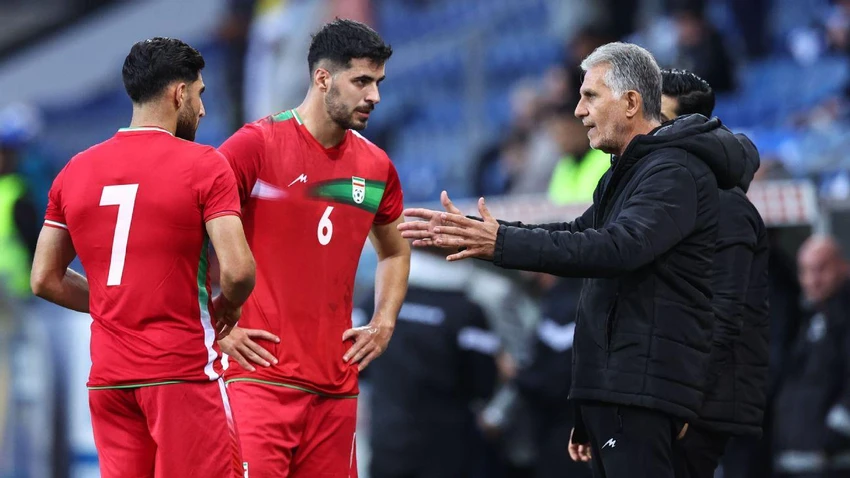 Không thể xem thường Iran với bậc thầy phòng ngự Quieroz. Ảnh: GETTY.