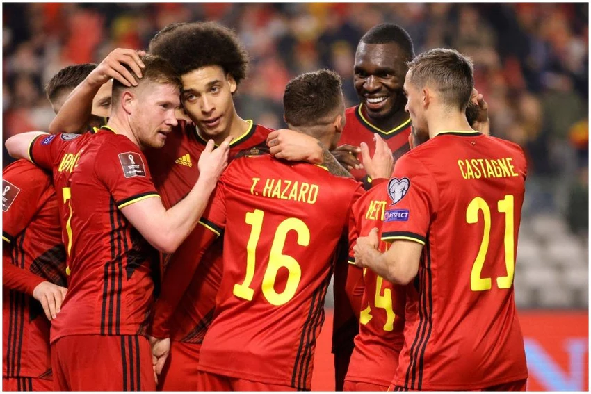 Bruyne và đồng đội tuyển Bỉ có tiếng mà thiếu miếng ở cuộc chơi lớn năm nay. Ảnh: GETTY. world cup 2022