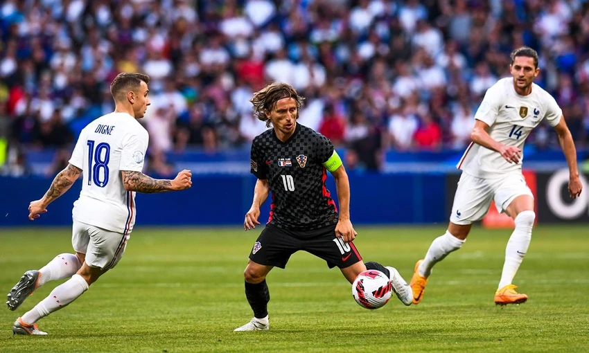 Croatia quá dựa dẫm vào lão tướng Modric đã tỏa sáng cách đây bốn năm với danh hiệu Quả bóng vàng nhờ màn trình diễn tuyệt vời ở World Cup. Ảnh: GETTY. Luka Modric