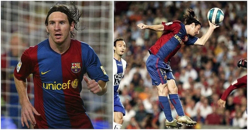 Messi bị đào xới lại pha ghi bàn bằng tay hồi năm 2007 khi mới bắt đầu sự nghiệp. Ảnh: GETTY. Messi bị đào xới lại pha ghi bàn bằng tay hồi năm 2007 khi mới bắt đầu sự nghiệp. Ảnh: GETTY.