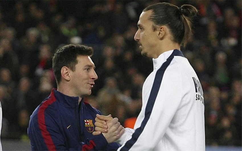 Ibrahimovic hy vọng Messi sẽ đăng quang World Cup cùng với tuyển Argentina. Ảnh: GETTY. Ibrahimovic hy vọng Messi sẽ đăng quang World Cup cùng với tuyển Argentina. Ảnh: GETTY.