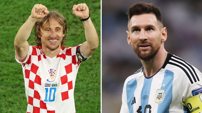 Hai số 10 của Argentina và Croatia sẽ đụng độ nảy lửa trong trận bán kết đầu tiên của World Cup 2022. Ảnh: GETTY. Hai số 10 của Argentina và Croatia sẽ đụng độ nảy lửa trong trận bán kết đầu tiên của World Cup 2022. Ảnh: GETTY.