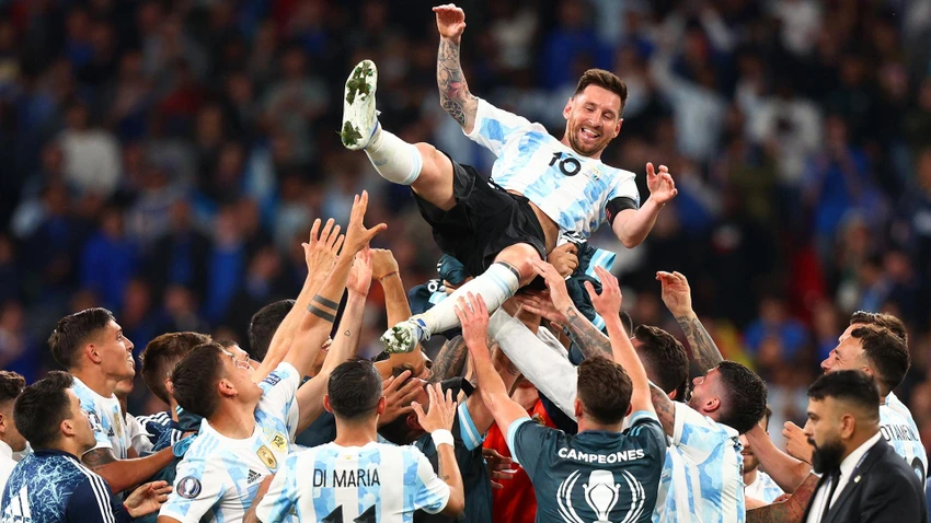Nếu trở thành nhà vô địch và thỏa mãn một số điều kiện, Messi sẽ ghi thêm 7 kỷ lục. Ảnh: GETTY. Nếu trở thành nhà vô địch và thỏa mãn một số điều kiện, Messi sẽ ghi thêm 7 kỷ lục. Ảnh: GETTY.