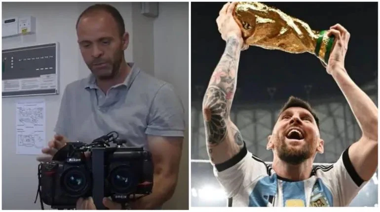 ... và nhiếp ảnh gia người Anh Botterill đã chụp một bức ảnh Messi lập kỷ lục trên mạng xã hội. Ảnh: GETTY. ... và nhiếp ảnh gia người Anh Botterill đã chụp một bức ảnh Messi lập kỷ lục trên mạng xã hội. Ảnh: GETTY.
