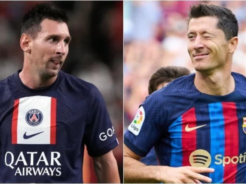 Lewandowski không muốn Messi trở về Barca do ngại chia sẻ suất chơi lẫn danh tiếng. Ảnh: GETTY. Lewandowski không muốn Messi trở về Barca do ngại chia sẻ suất chơi lẫn danh tiếng. Ảnh: GETTY.