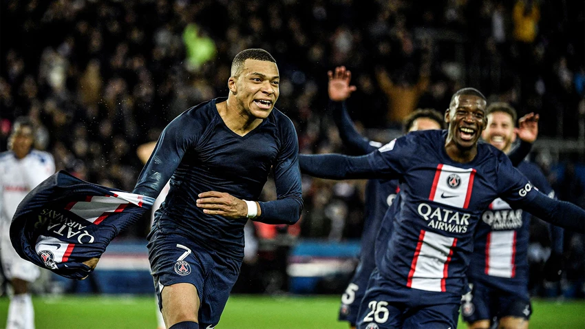 Tiền đạo trẻ người Pháp có một năm bùng nổ trong màu áo PSG. Ảnh: GETTY. Tiền đạo trẻ người Pháp có một năm bùng nổ trong màu áo PSG. Ảnh: GETTY.