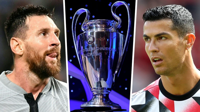 Ngôi sao Argentina sẽ không còn đại đối thủ cạnh tranh Ronaldo khi anh chia tay Man United để chơi cho Al Nassr. Ảnh: GETTY.