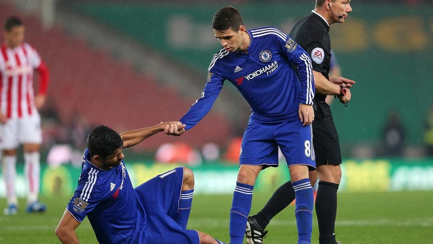Falcao không có nhiều kỷ niệm vui ở sân Stamford Bridge. Ảnh: GETTY.