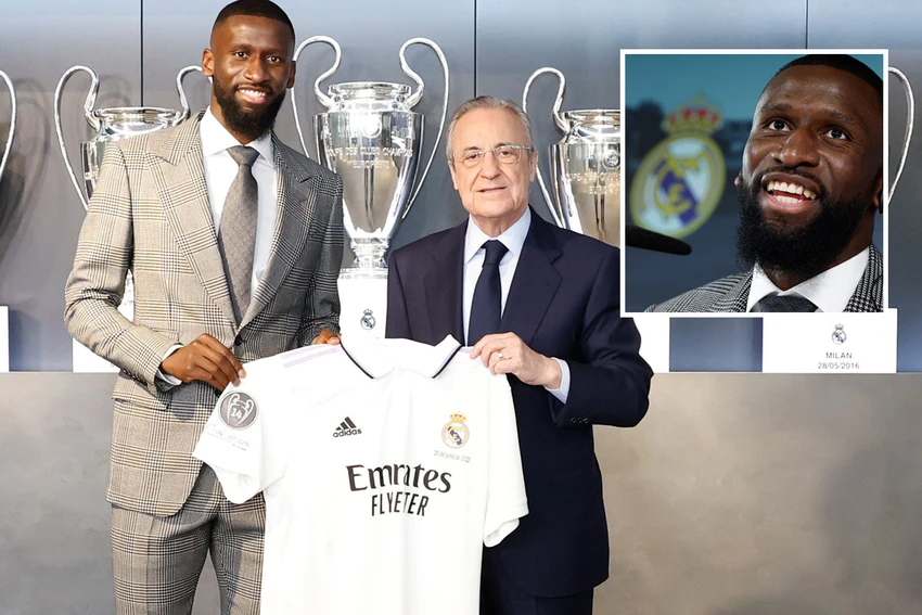 Chủ tịch Real Madrid đã nhìn ra sai lầm của mình khi chọn ký hợp đồng với trung vệ người Đức. Ảnh: GETTY. Chủ tịch Real Madrid đã nhìn ra sai lầm của mình khi chọn ký hợp đồng với trung vệ người Đức. Ảnh: GETTY.