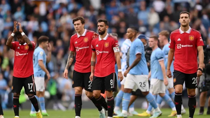 Bruno là linh hồn lối chơi của Man United trong trận thắng đối thủ lớn Man City. Ảnh: GETTY. Bruno là linh hồn lối chơi của Man United trong trận thắng đối thủ lớn Man City. Ảnh: GETTY.