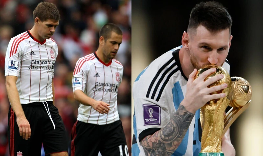 Joe Cole khẳng định chiếc cúp vô địch thế giới 2022 của Messi đã giúp anh trở thành vĩ đại nhất trong thế hệ của mình. Ảnh: GETTY. Joe Cole khẳng định chiếc cúp vô địch thế giới 2022 của Messi đã giúp anh trở thành vĩ đại nhất trong thế hệ của mình. Ảnh: GETTY.