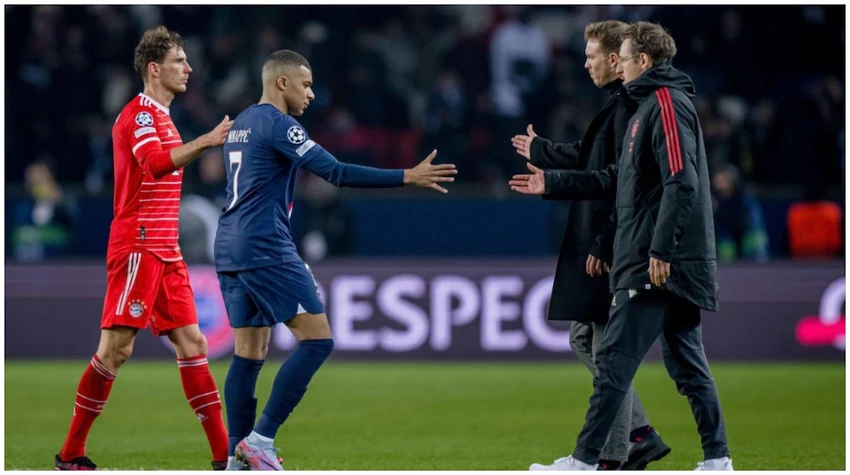 HLV Julian Nagelsmann của Bayern đánh giá cao Mbappe có thể một mình làm thay đổi cục diện bất kỳ trận đấu nào. Ảnh: GETTY. HLV Julian Nagelsmann của Bayern đánh giá cao Mbappe có thể một mình làm thay đổi cục diện bất kỳ trận đấu nào. Ảnh: GETTY.