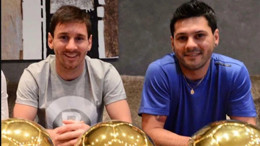 Matias Messi từng gây tranh cãi khi cho rằng em trai mình đã tạo ra CLB lừng lẫy Barcelona. Ảnh: GETTY. Matias Messi từng gây tranh cãi khi cho rằng em trai mình đã tạo ra CLB lừng lẫy Barcelona. Ảnh: GETTY.