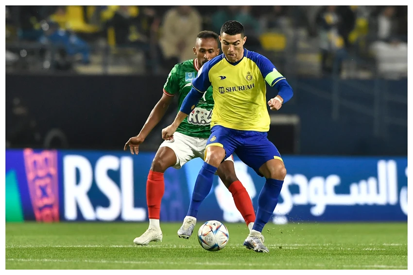Siêu sao người Bồ Đào Nha đã ghi năm bàn thắng trong màu áo Al Nassr. Ảnh: GETTY. Siêu sao người Bồ Đào Nha đã ghi năm bàn thắng trong màu áo Al Nassr. Ảnh: GETTY.