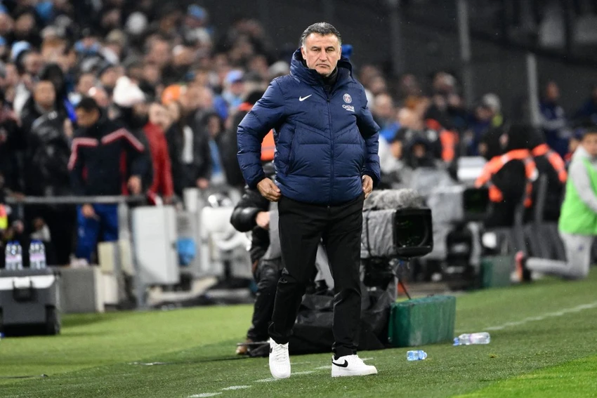 HLV Galtier và các học trò lên tinh thần ở Ligue 1 để sẵn sàng cho trận đại chiến Bayern Munich tại đấu trường Champions League. Ảnh: GETTY. HLV Galtier và các học trò lên tinh thần ở Ligue 1 để sẵn sàng cho trận đại chiến Bayern Munich tại đấu trường Champions League. Ảnh: GETTY.