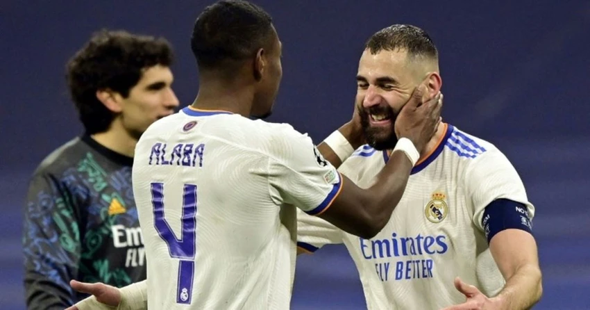 Alaba phân trần quyết định không chọn đồng đội Benzema do tập thể. Ảnh: GETTY. Alaba phân trần quyết định không chọn đồng đội Benzema do tập thể. Ảnh: GETTY.