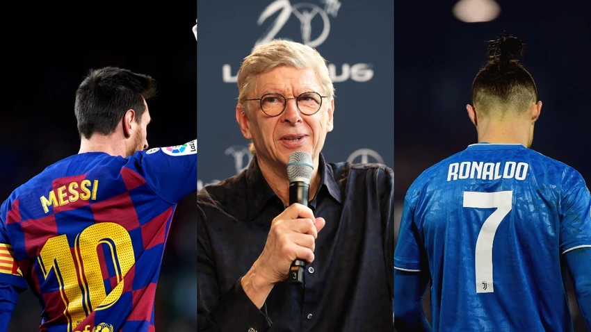HLV lão làng Wenger không đưa ra quan điểm của mình về việc Ronaldo và Messi ai giỏi hơn, mà ông trân trọng tài năng của cả hai như nhau. Ảnh: GETTY. HLV lão làng Wenger không đưa ra quan điểm của mình về việc Ronaldo và Messi ai giỏi hơn, mà ông trân trọng tài năng của cả hai như nhau. Ảnh: GETTY.