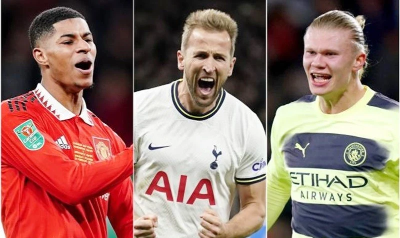 Ambrose đánh giá cao Harry Kane hơn hai đàn em Haaland và Rashford. Ảnh: GETTY.