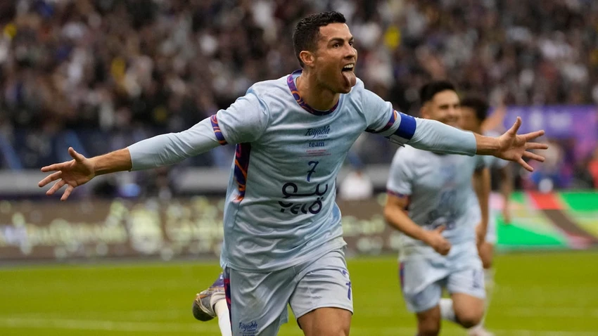Siêu sao Bồ Đào Nha đã ghi 8 bàn thắng cho đội bóng mới Al Nassr. Ảnh: GETTY. Siêu sao Bồ Đào Nha đã ghi 8 bàn thắng cho đội bóng mới Al Nassr. Ảnh: GETTY.