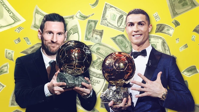 Messi và Ronaldo là hai trong những vận động viên thể thao kiếm tiền nhiều nhất thế giới. Ảnh: GETTY. Messi và Ronaldo là hai trong những vận động viên thể thao kiếm tiền nhiều nhất thế giới. Ảnh: GETTY.