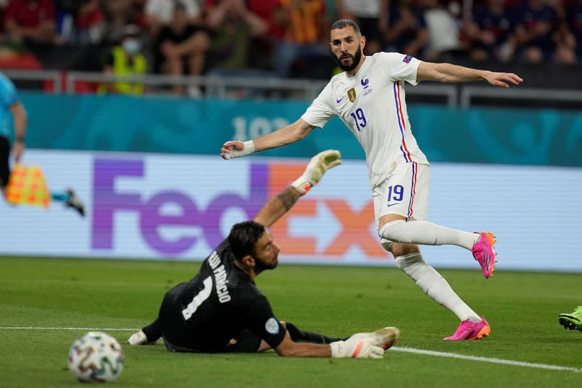 Quả bóng vàng 2022 chơi rất hay nhưng đáng tiếc phải bỏ lỡ chiến dịch World Cup với tuyển Pháp do chấn thương. Ảnh: GETTY.