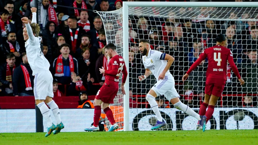 Tiền đạo 35 tuổi vẫn là chân sút chủ lực của Real Madrid trên mọi đấu trường. Ảnh: GETTY.