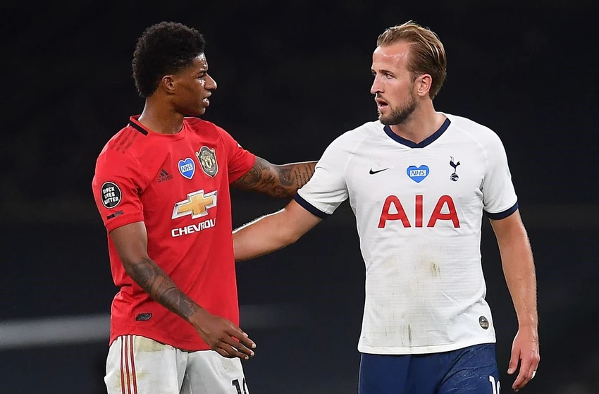 Harry Kane là một trong ba mục tiêu lớn của HLV Ten Hag để tác hợp cùng Rashford trên hàng công Man United. Ảnh: GETTY. Harry Kane là một trong ba mục tiêu lớn của HLV Ten Hag để tác hợp cùng Rashford trên hàng công Man United. Ảnh: GETTY.
