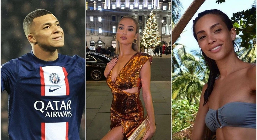 Sau khi vướng tin đồn cặp kè với người mẫu chuyển giới, Mbappe lại chuyển hướng sang siêu mẫu mới người Bỉ. Ảnh: GETTY.