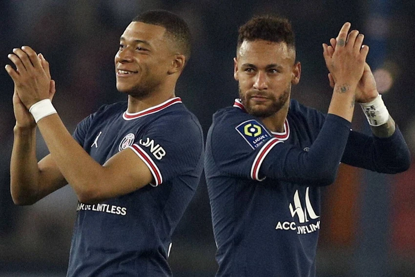 Mối quan hệ của Mbappe và Neymar ngày càng rạn nứt. Ảnh: GETTY.