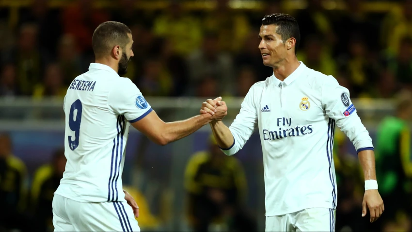 Sau cuộc chia tay của Ronaldo, đến lượt Benzema nổi lên là tay săn bàn hàng đầu của đội bóng Tây Ban Nha. Ảnh: GETTY.