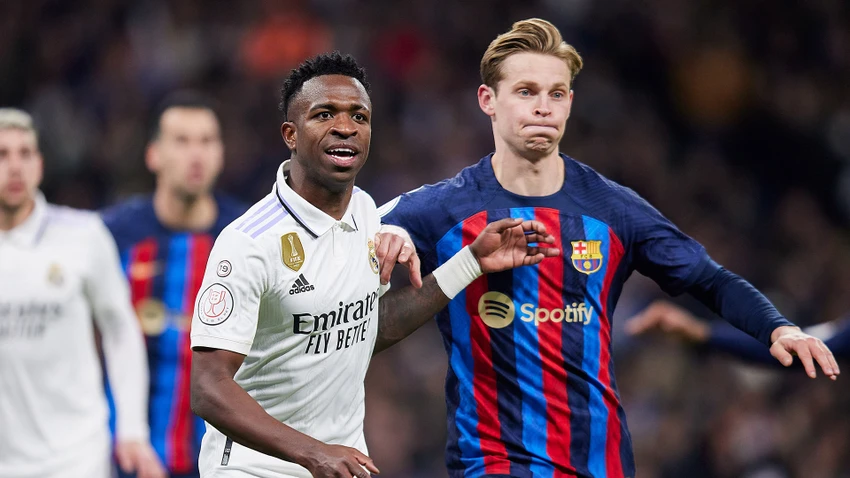 Trận siêu kinh điển Tây Ban Nha bị lu mờ bởi bê bối của Barca chưa được làm sáng tỏ. Ảnh: GETTY.