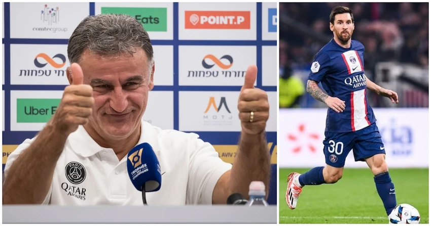 HLV Galtier ra sức bảo vệ Messi và cầu thủ PSG bị chính khán giả nhà phản ứng. Ảnh: GETTY. HLV Galtier ra sức bảo vệ Messi và cầu thủ PSG bị chính khán giả nhà phản ứng. Ảnh: GETTY.